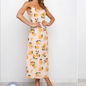 Petal and Pup Pedro Dress Beige